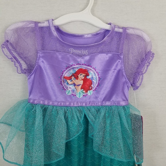 Toddler Little Mermaid Nightgown - Picture 2 of 5